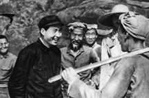 水石|毛泽东——为人民服务的楷模